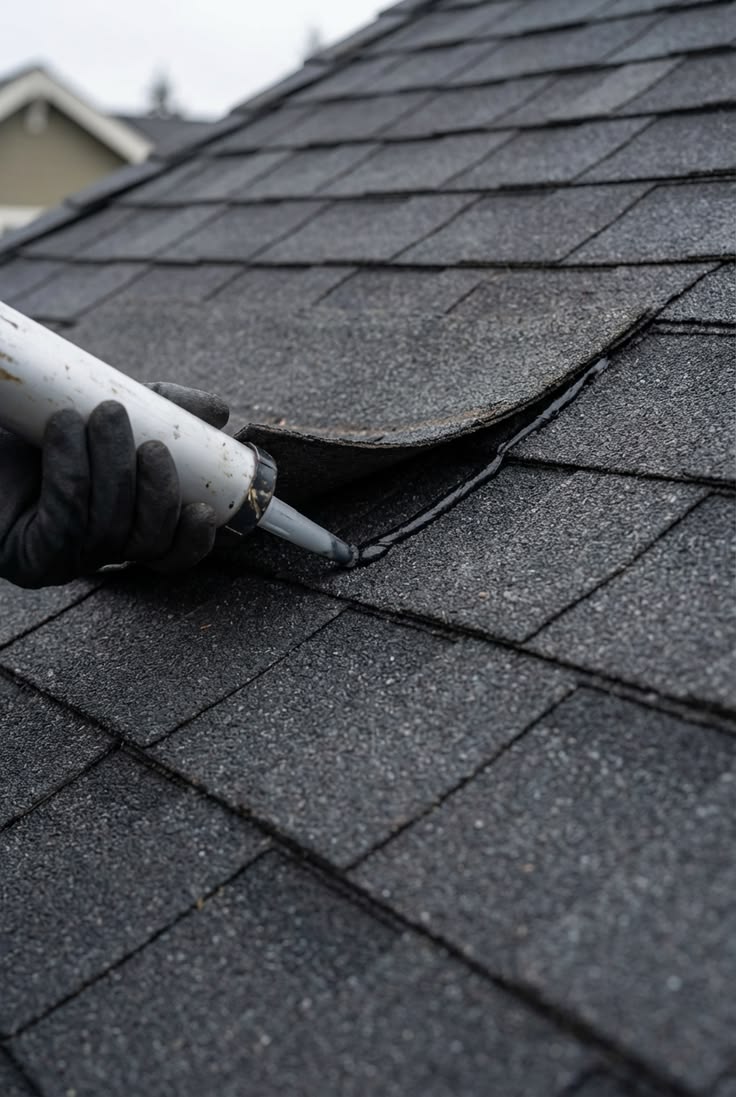 modern roof with solar
